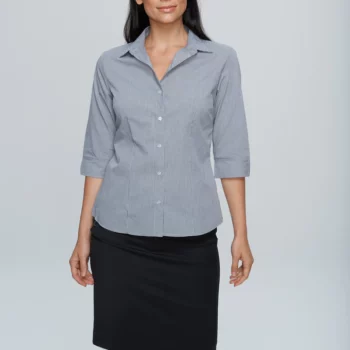 Toorak Check 3/4 Sleeve Shirt  – Ladies